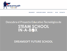 Tablet Screenshot of dreamsoft.org