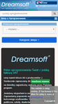 Mobile Screenshot of dreamsoft.pl