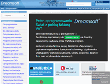 Tablet Screenshot of dreamsoft.pl