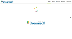 Desktop Screenshot of dreamsoft.in