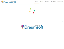 Tablet Screenshot of dreamsoft.in